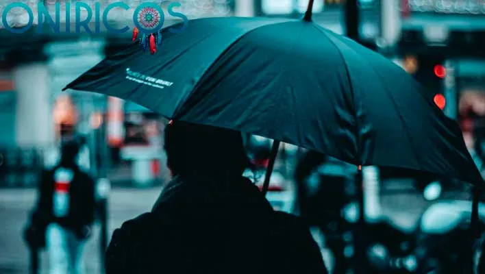 Dreaming about an umbrella