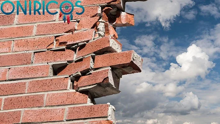 soñar con muro derribado - oniromancia