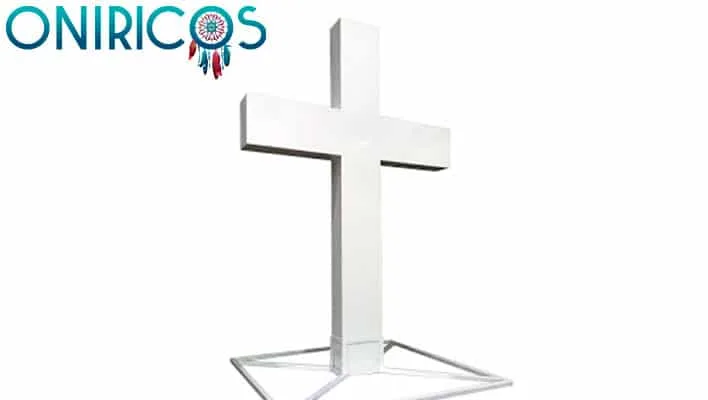 dreaming about a white cross - oneiromancy