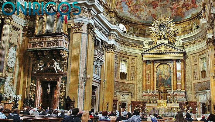 dreaming about an illuminated church - oneiromancy