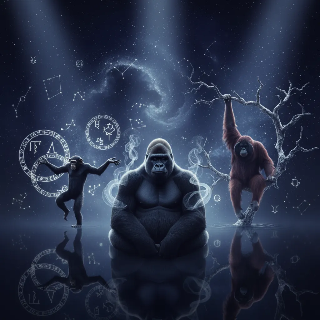 Qué significa soñar con simios, gorilas y orangutanes: Interpretación completa