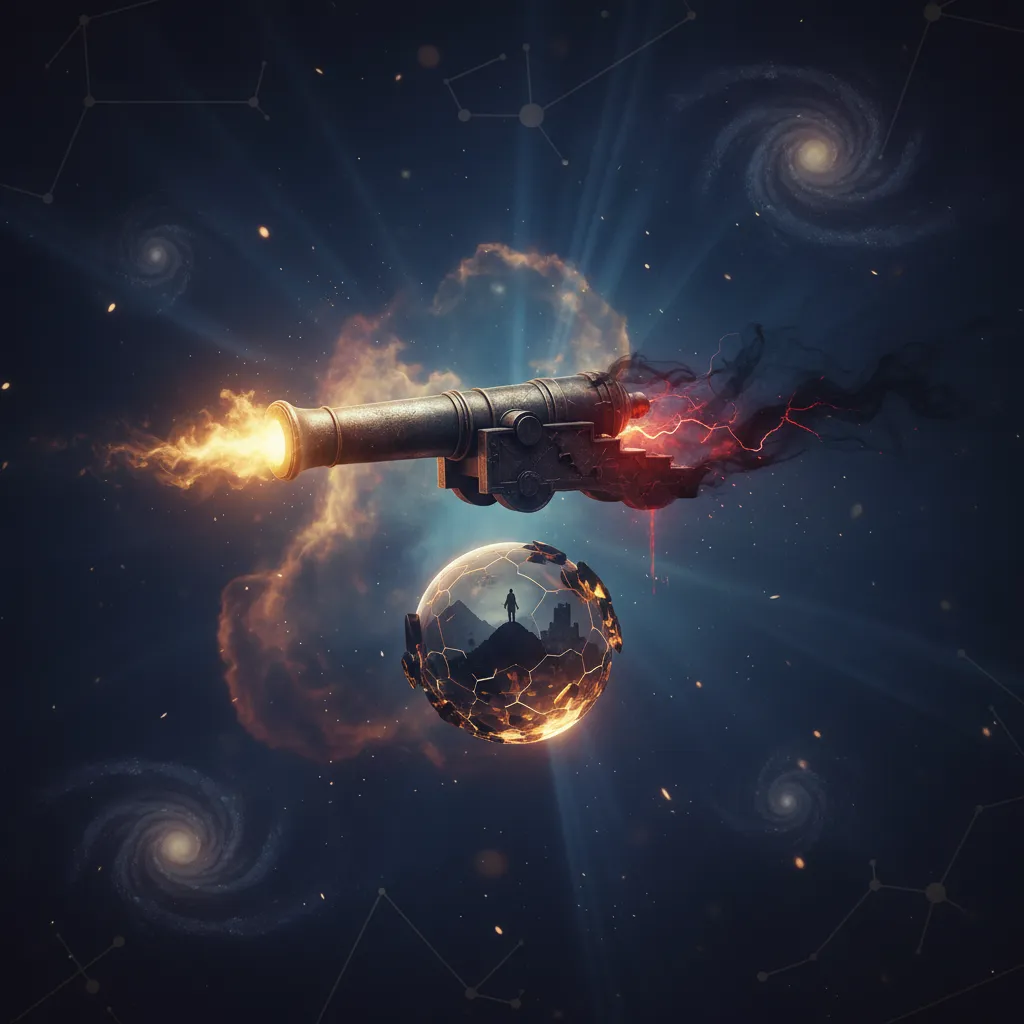 Soñar con cañones: ¿Qué significa este sueño de poder y destrucción?