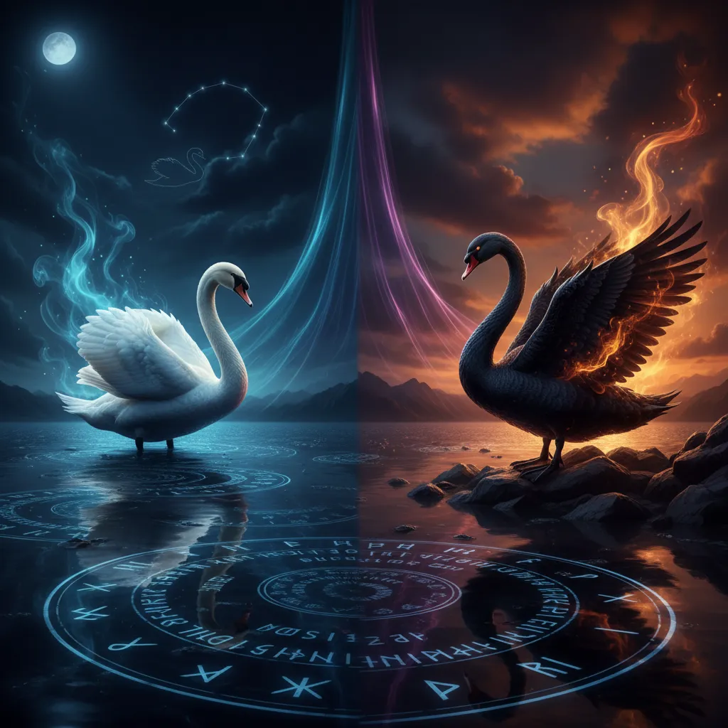 Soñar con cisnes: ¿Qué significa este sueño? (Blanco vs Negro)