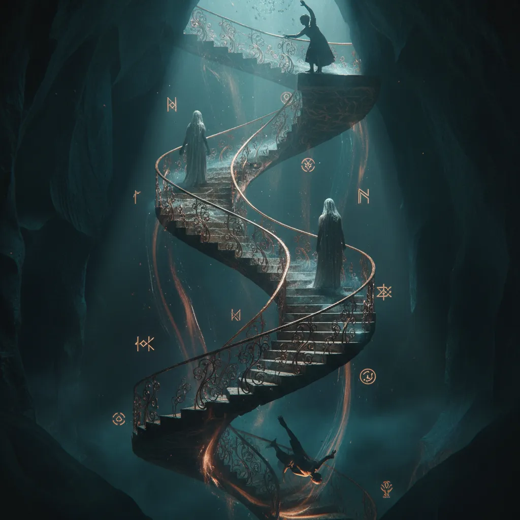 Soñar con escaleras: ¿Qué significa subir, bajar o caerse?